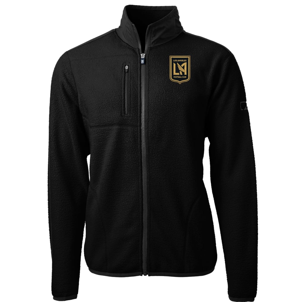  LAFC Cutter & Buck Cascade Eco Fleece Full Zip Jacket - Black